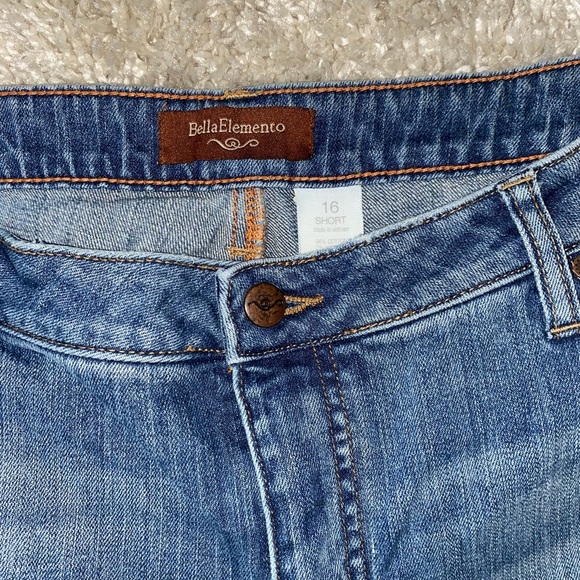 Vintage Bootcut Jeans sz 16 short VGUC - Picture 3 of 10